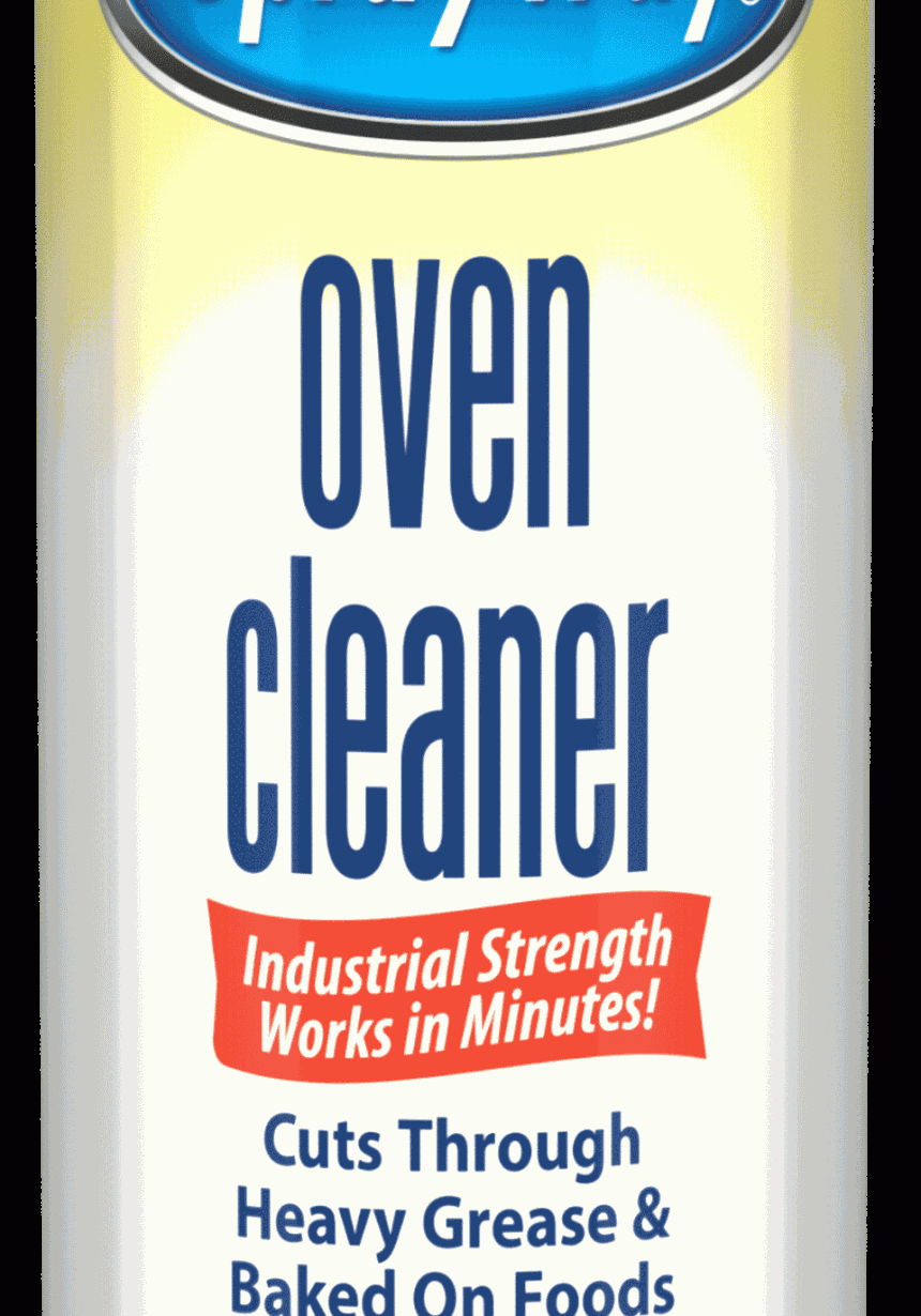 Oven Cleaner Industiral Strength Sprayway Cleaners