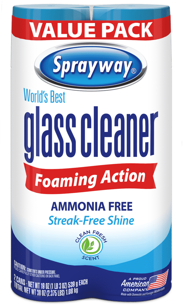 aerosol window cleaner