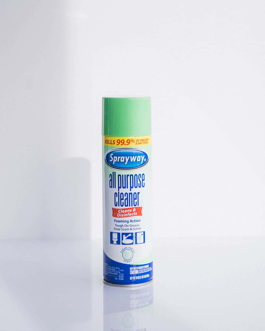 Sprayway Ammonia-Free Foaming-Action Aerosol Spray Glass Cleaner 4-Pac -  Tire Supply Network