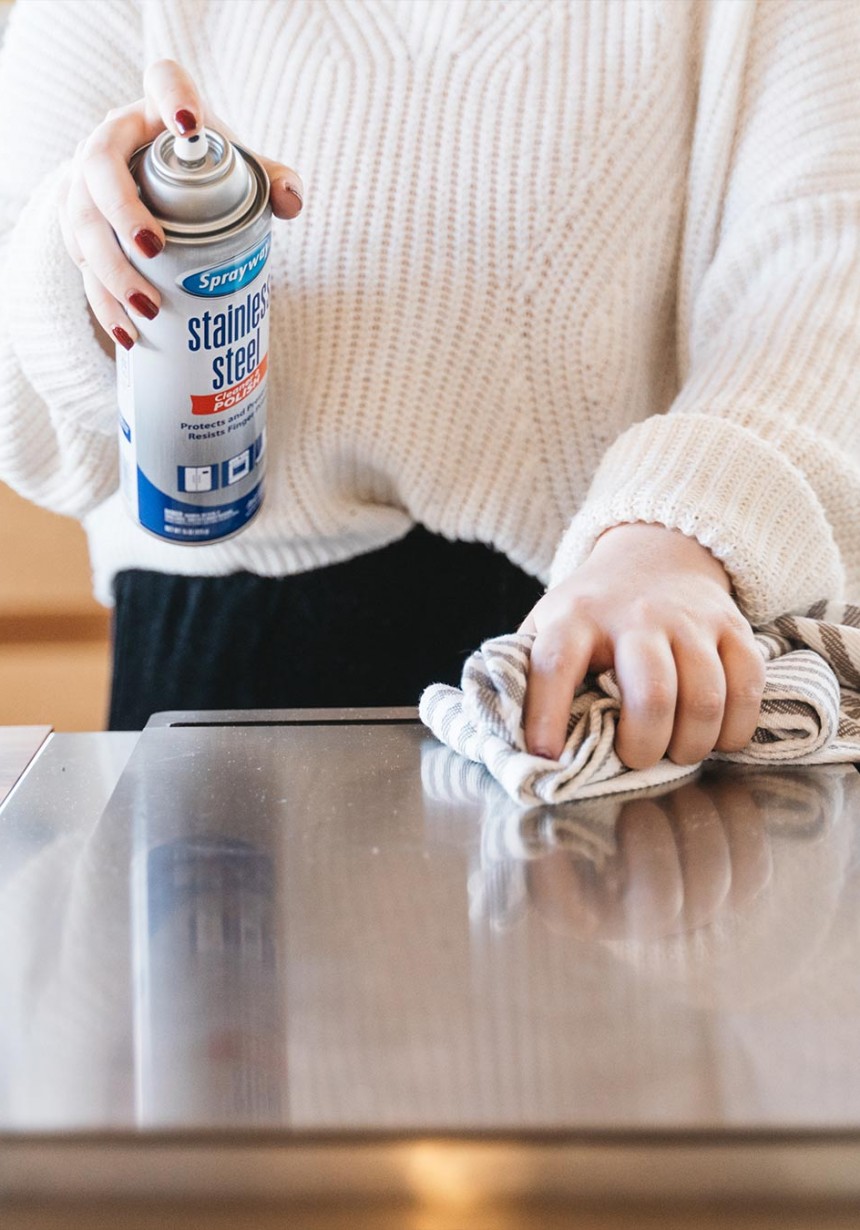 Stainless Steel Cleaner Sprayway OilBased Aerosol Spray