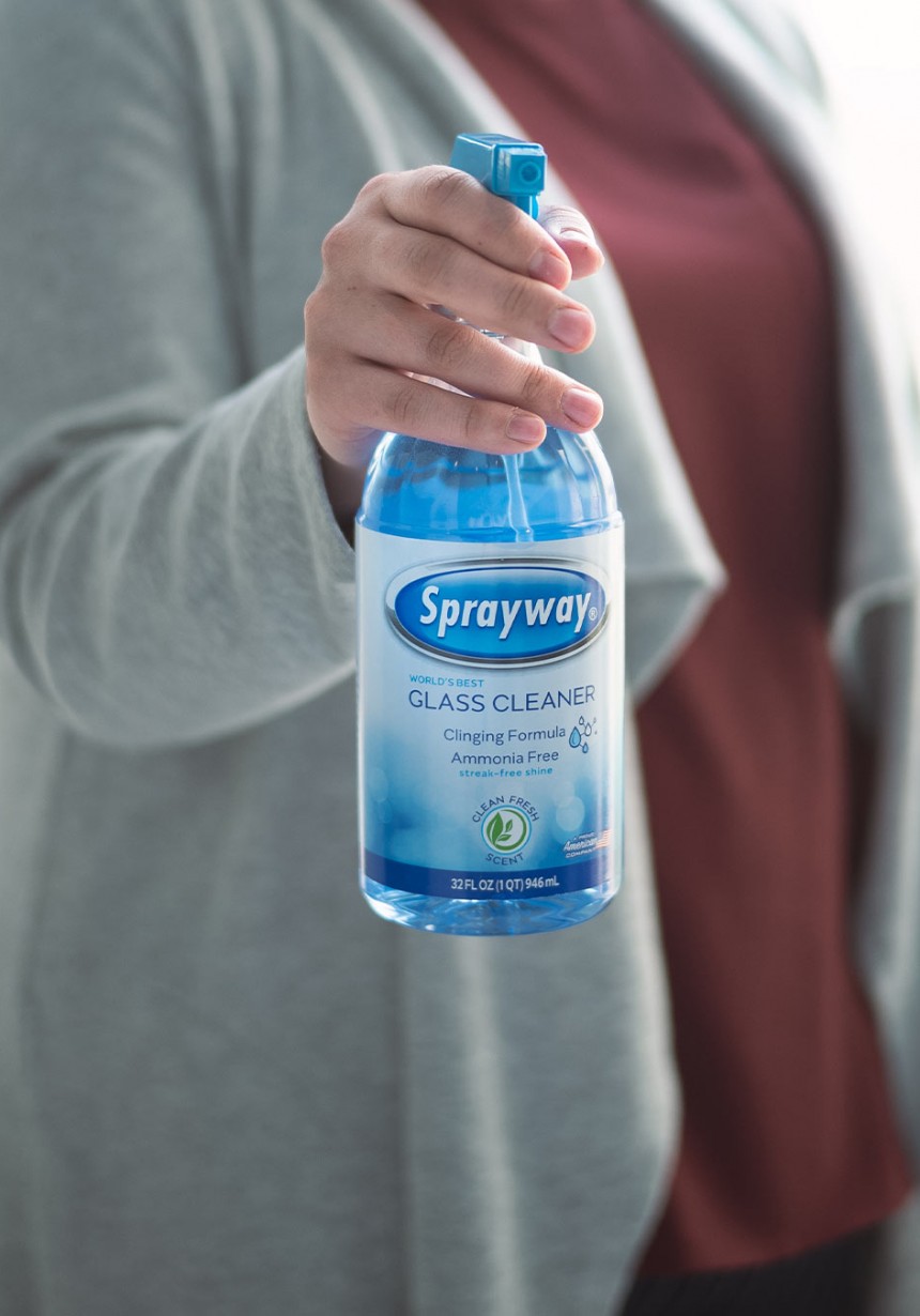 What Surfaces Can Sprayway Glass Cleaner Be Used On at Chauncey Monks blog
