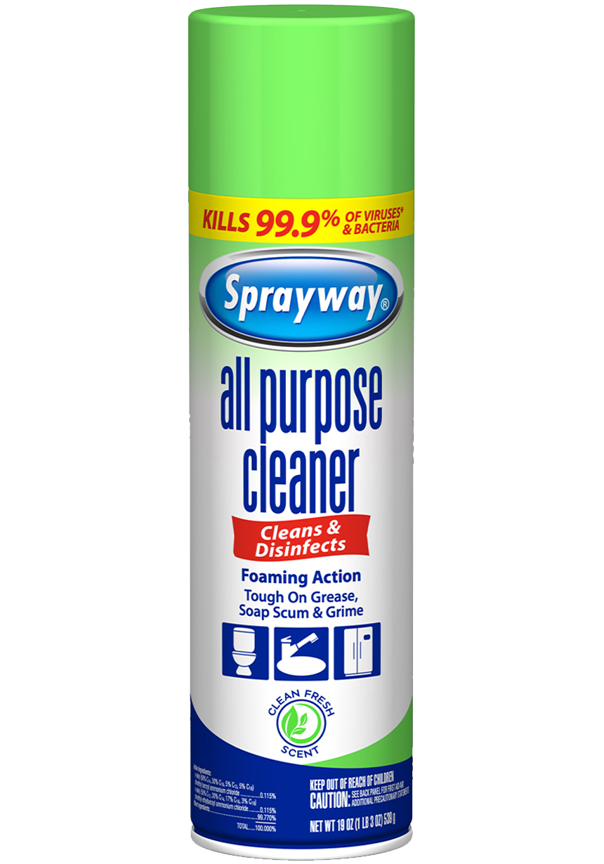 All Purpose Cleaner & Disinfectant Sprayway Cleaners