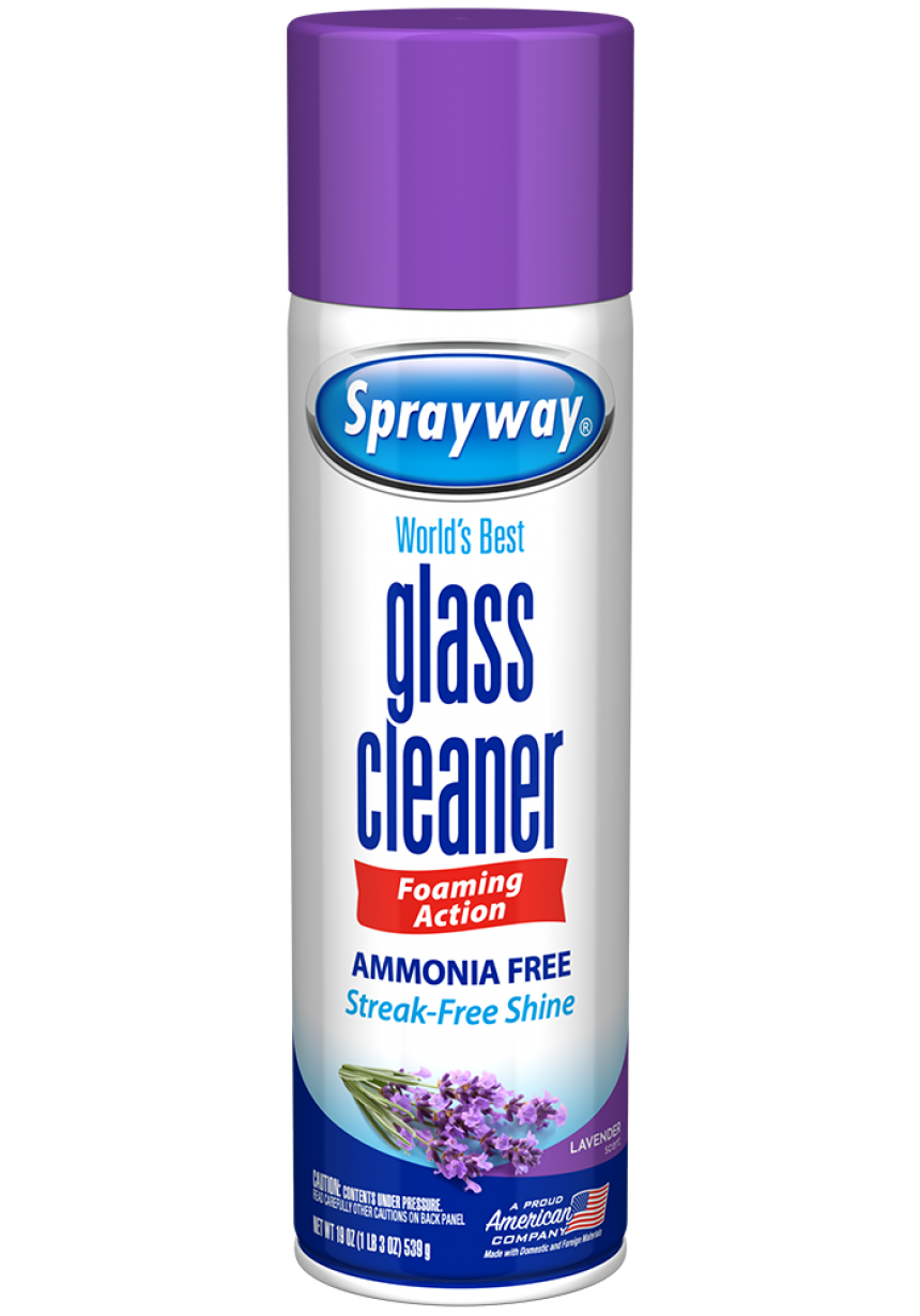 Sprayway Glass Cleaner Lavender Scent 19oz Sprayway
